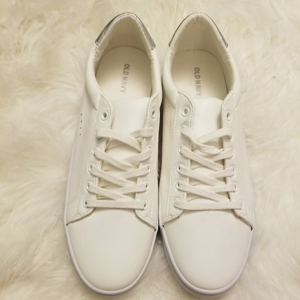White Leather Sneakers